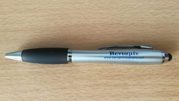 Ballpoint touch pen - black